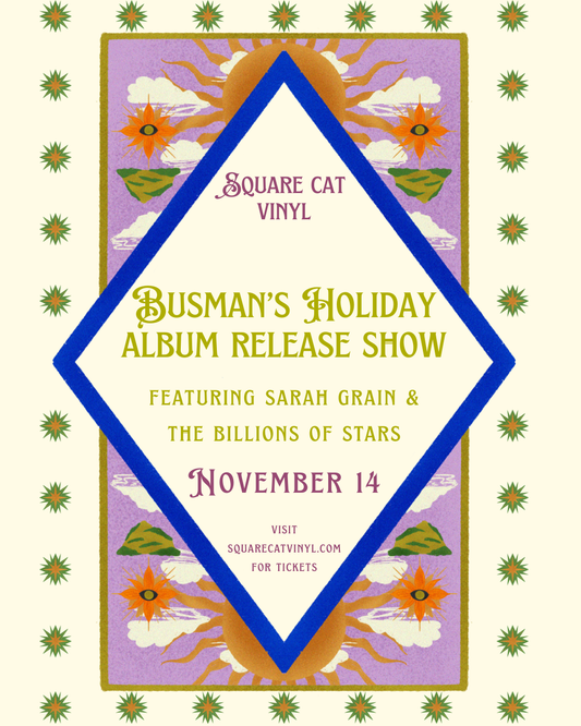 Busman's Holiday Album Release Show With Sarah Grain & the Billions of Stars