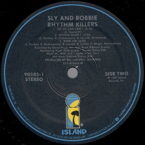 Sly & Robbie : Rhythm Killers (LP, Album, SP )
