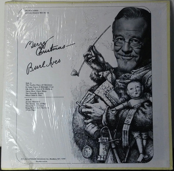 Burl Ives : Twelve Days Of Christmas (LP, Album, Sil)