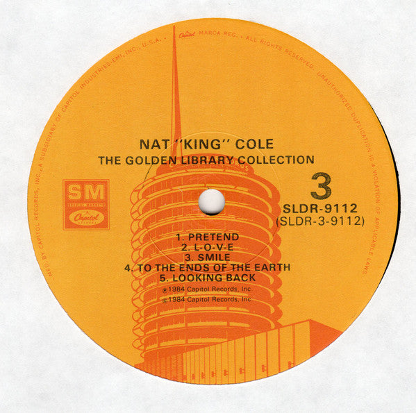 Nat King Cole : The Golden Library Collection (4xLP, Comp, Jac)