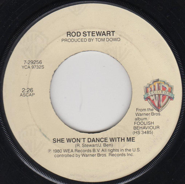 Rod Stewart : Infatuation (7", Single, Jac)