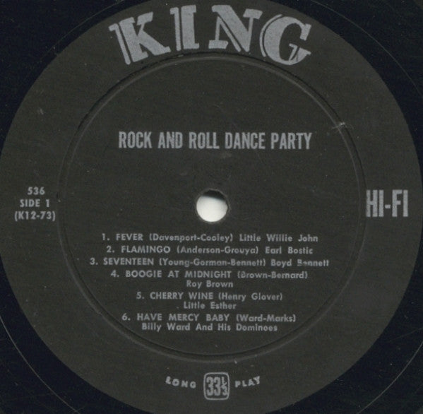 Various : Rock'N Roll Dance Party (LP, Comp)