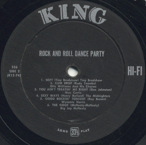 Various : Rock'N Roll Dance Party (LP, Comp)
