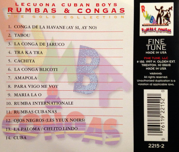 Lecuona Cuban Boys : Rumba Under A Havana Moon: Rumbas & Congas (CD, Comp)