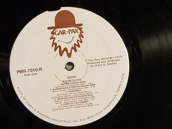 The Four Guys : The Good Four Guys (LP, Album)