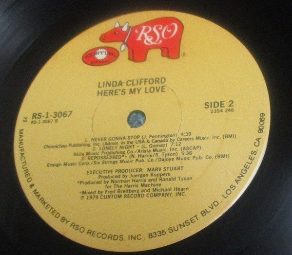 Linda Clifford : Here's My Love (LP, Album, 72)