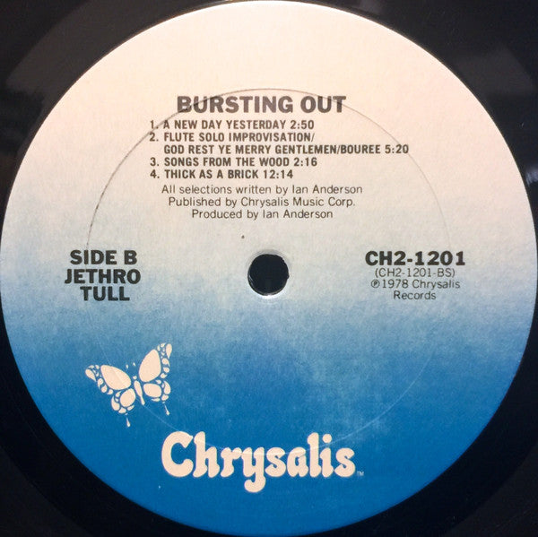 Jethro Tull : Live - Bursting Out (2xLP, Album, San)