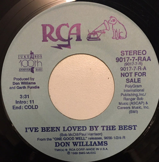 Don Williams (2) : I've Been Loved By The Best  (7", Promo)