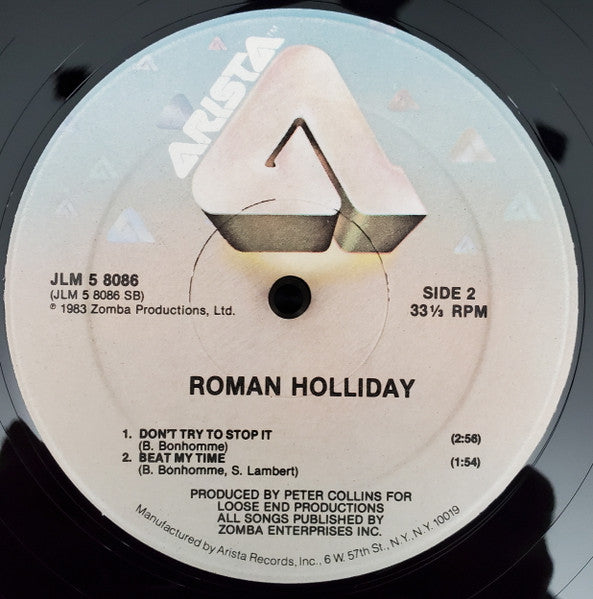Roman Holliday : Roman Holliday (LP, MiniAlbum)