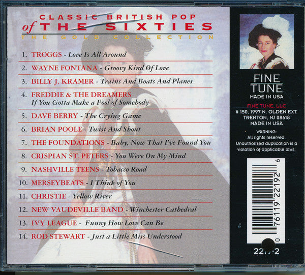 Various : Classic British Pop Of The Sixties: The Gold Collection (CD, Comp)