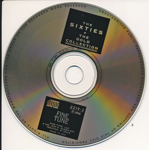 Various : Classic British Pop Of The Sixties: The Gold Collection (CD, Comp)