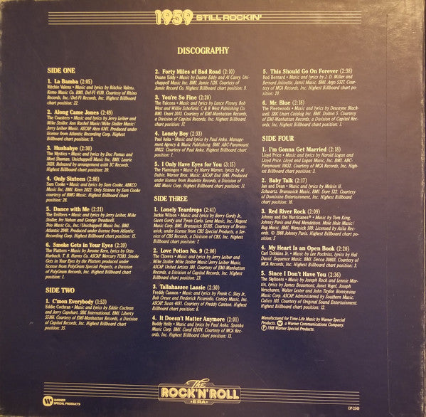 Various : 1959 Still Rockin' (2xLP, Comp, RM + Box)
