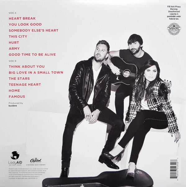 Lady Antebellum : Heart Break (LP, Album)