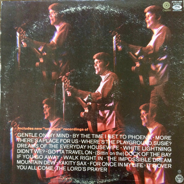 Glen Campbell : Live (2xLP, Album, Scr)