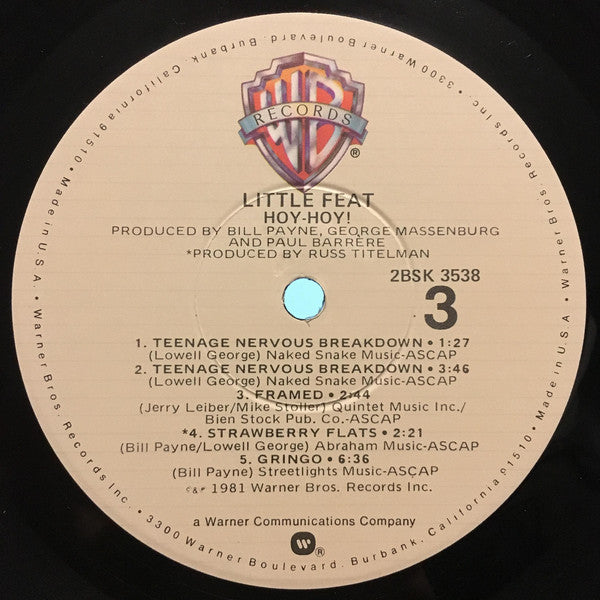 Little Feat : Hoy-Hoy! (2xLP, Album, Jac)