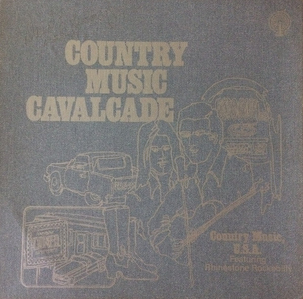 Various : Country Music Cavalcade - Country Music, U.S.A. Featuring Rhinestone Rockabilly (3xLP, Comp + Box)