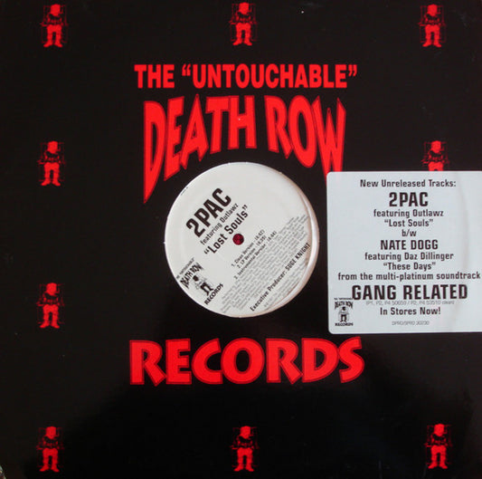 2Pac Featuring Outlawz* / Nate Dogg Featuring Daz Dillinger : Lost Souls / These Days (12", Promo)
