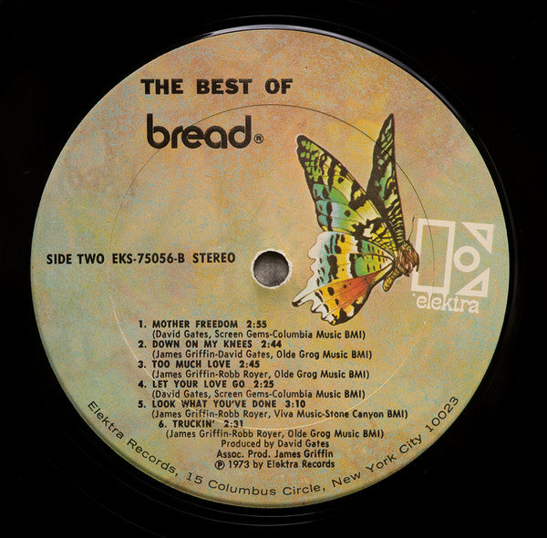 Bread : The Best Of Bread (LP, Comp, Pit)