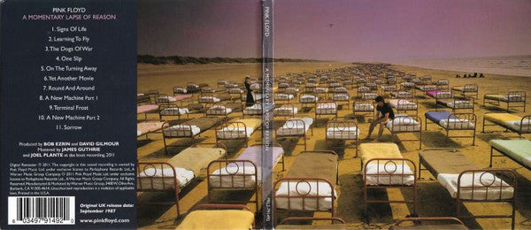 Pink Floyd : A Momentary Lapse Of Reason (CD, Album, RE, RM, Gat)