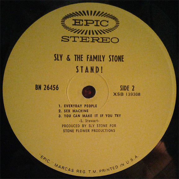 Sly And The Family Stone* : Stand! (LP, Album, Ter)