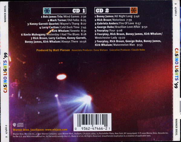 Various : Casino Lights '99 (2xCD)