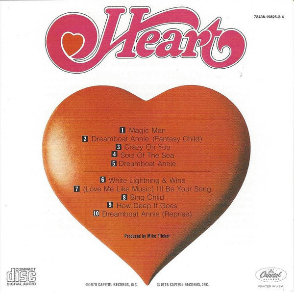 Heart : Dreamboat Annie (CD, Album, RE)