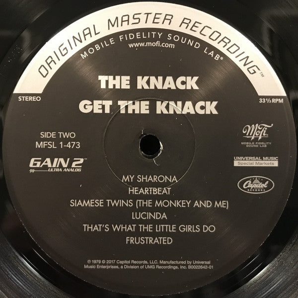 The Knack (3) : Get The Knack (LP, Album, Ltd, Num, RE, RM, 180)