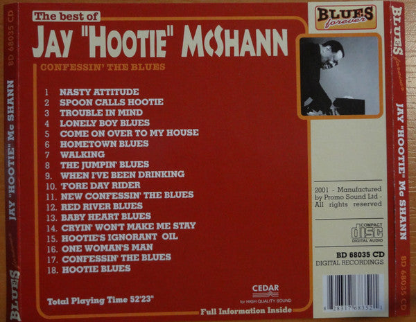 Jay McShann : The Best Of Jay "Hootie" McShann (CD, Comp)