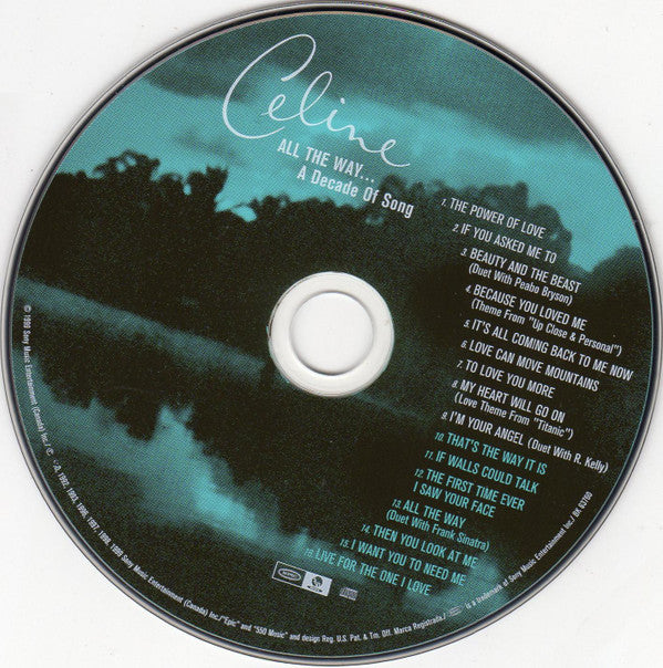Celine Dion* : All The Way... A Decade Of Song (CD, Comp)