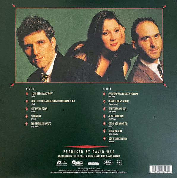 Holly Cole Trio : Don't Smoke In Bed (LP, Album, Ltd, RE, 180)