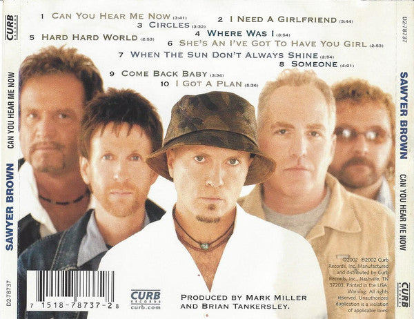 Sawyer Brown : Can You Hear Me Now (CD, Album)