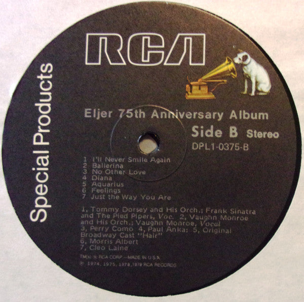 Various : Eljer 75th Anniversary Album (LP, Album, Comp, Gat)