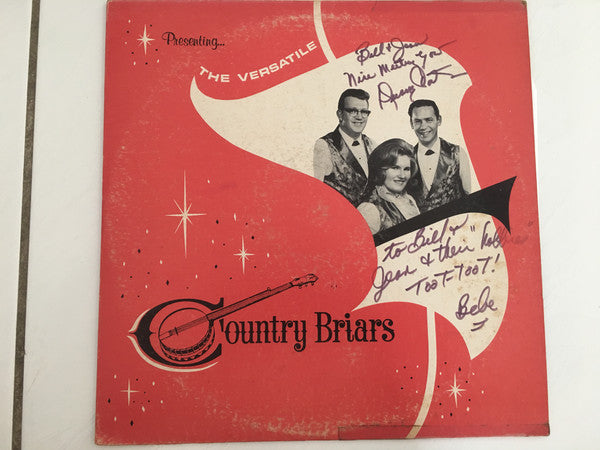 Country Briars : The Versatile Country Briars (LP, Album, Mono)