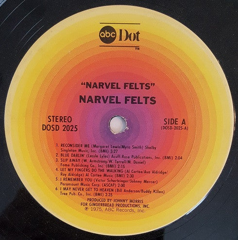 Narvel Felts : Narvel Felts (LP, Album, Ter)