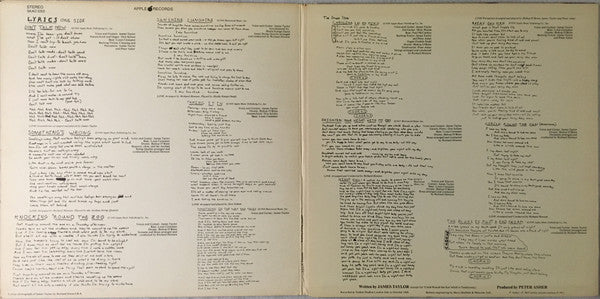 James Taylor (2) : James Taylor (LP, Album, Jac)