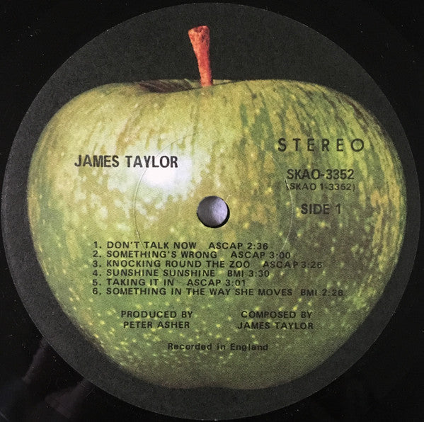 James Taylor (2) : James Taylor (LP, Album, Jac)