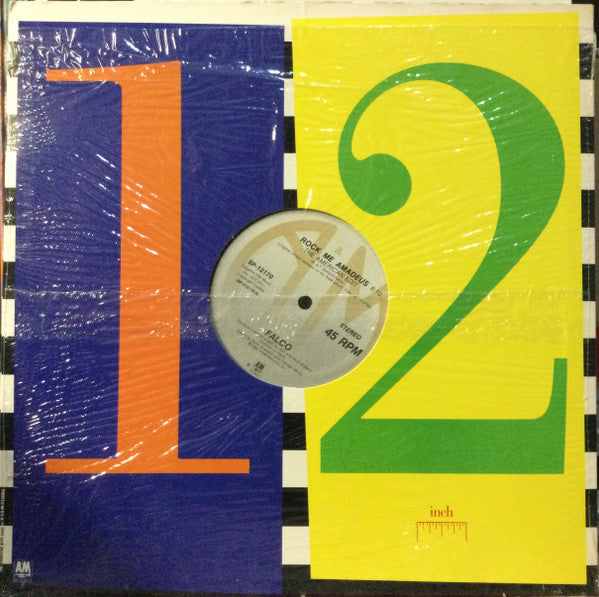 Falco : Rock Me Amadeus / Vienna Calling (12", Com)