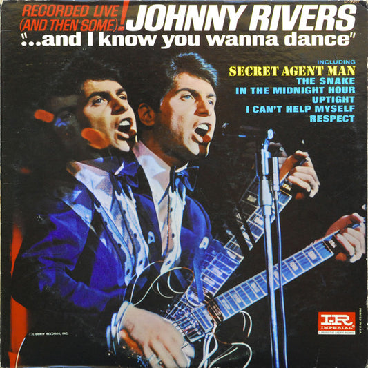 Johnny Rivers : ...And I Know You Wanna Dance (LP, Album, Mono, RCA)