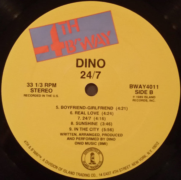 Dino (2) : 24/7 (LP, Album)