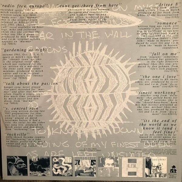 R.E.M. : Eponymous (LP, Comp)