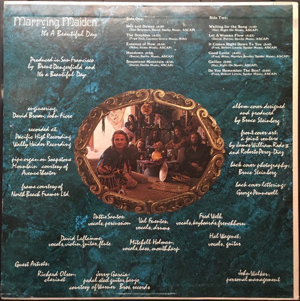 It's A Beautiful Day : Marrying Maiden (LP, Album, RE)