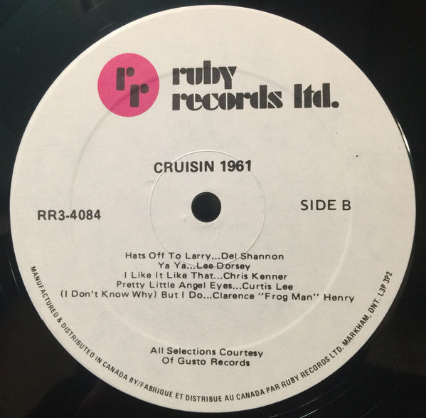 Various : Cruisin' 1961 (LP, Comp)