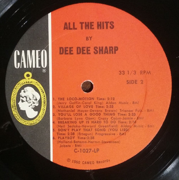 Dee Dee Sharp : All The Hits By Dee Dee Sharp (LP, Album, Mono)