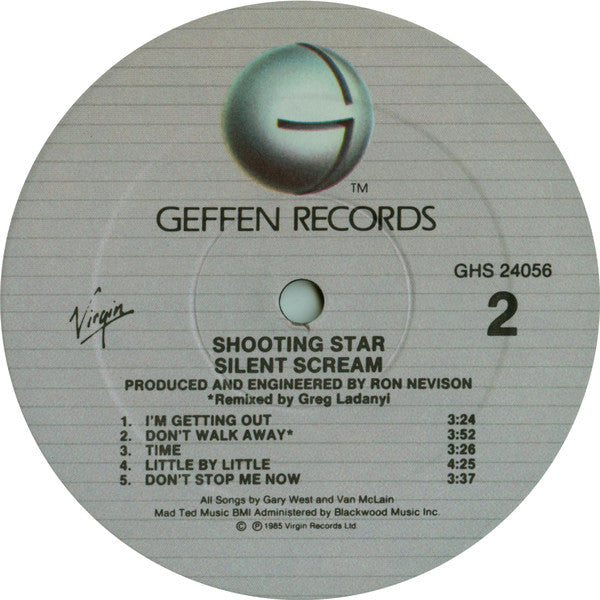Shooting Star (4) : Silent Scream (LP, Album, Spe)