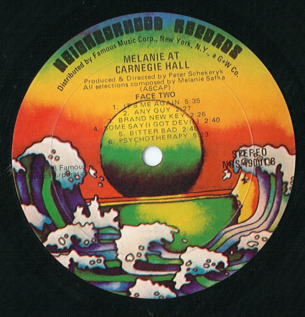 Melanie (2) : Melanie At Carnegie Hall (2xLP, son)