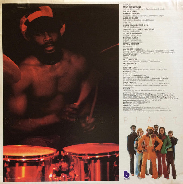 Alphonse Mouzon : Mind Transplant (LP, Album, Ter)