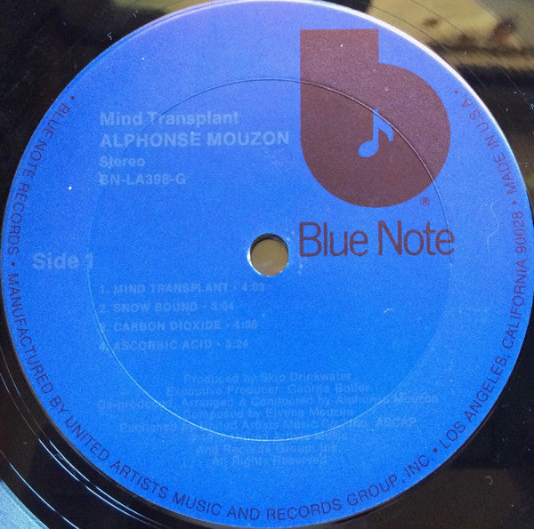 Alphonse Mouzon : Mind Transplant (LP, Album, Ter)