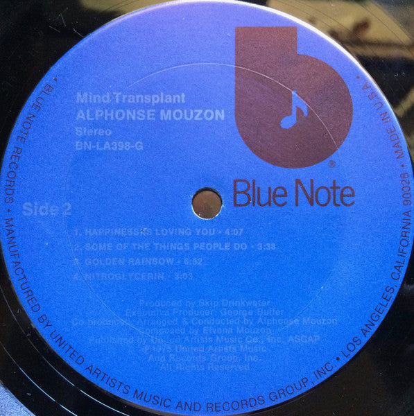 Alphonse Mouzon : Mind Transplant (LP, Album, Ter)