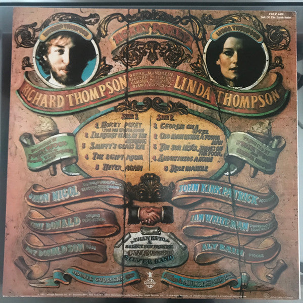 Richard & Linda Thompson : Hokey Pokey (LP, Album, M/Print, RE)