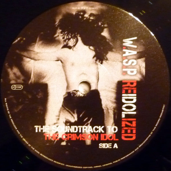 W.A.S.P. : Reidolized (The Soundtrack To The Crimson Idol) (2xLP, Album, M/Print, 180 + DVD-V + Ltd)